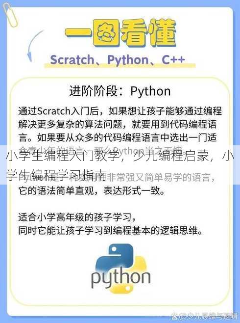 小学生编程入门教学