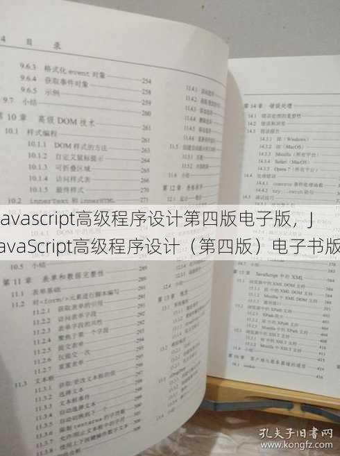 javascript高级程序设计第四版电子版