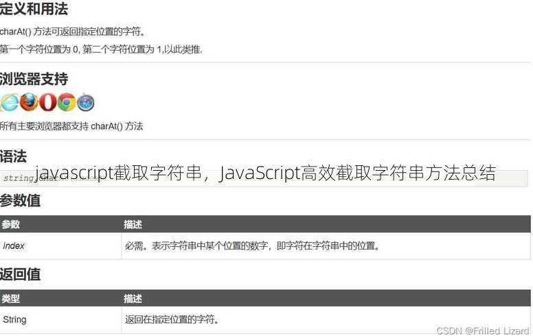 javascript截取字符串