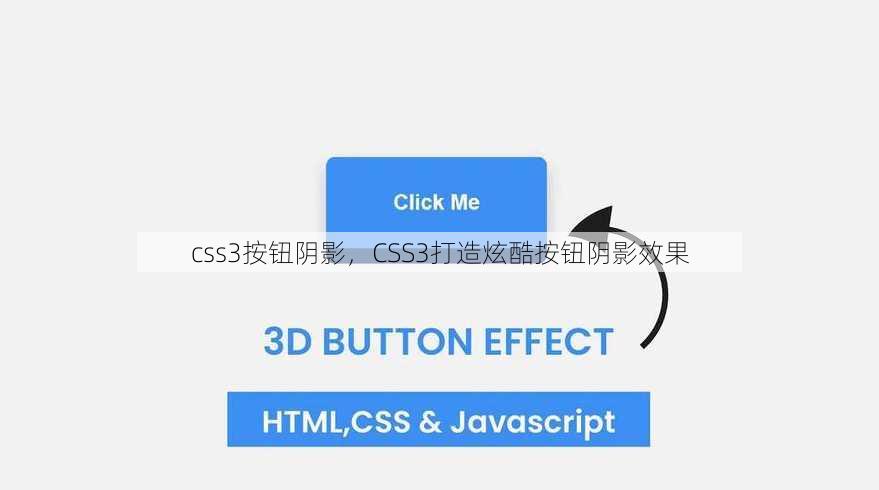 css3按钮阴影