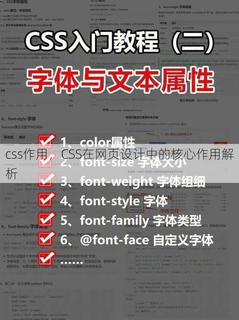 css作用