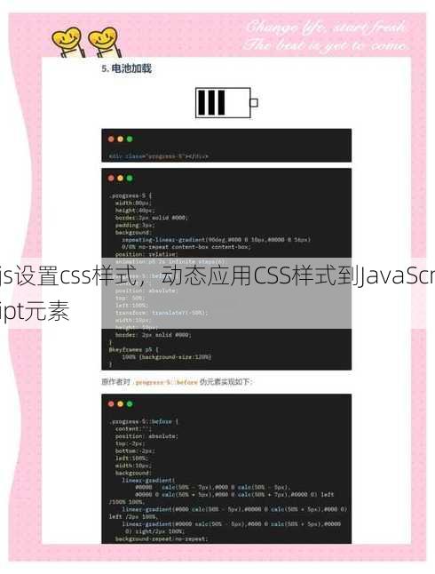 js设置css样式