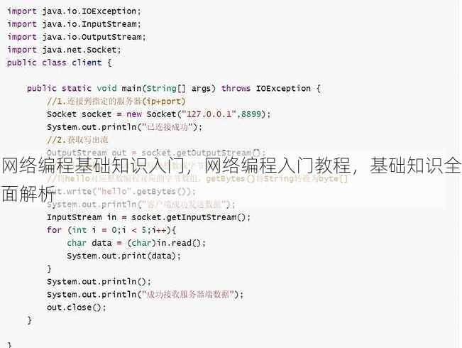 网络编程基础知识入门