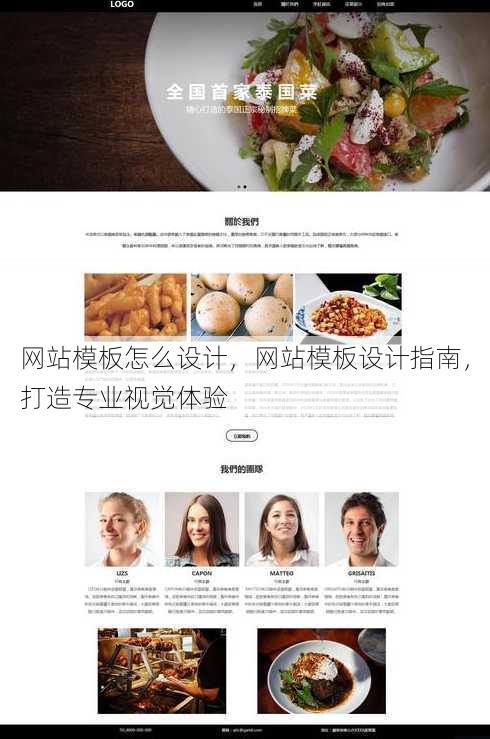 网站模板怎么设计