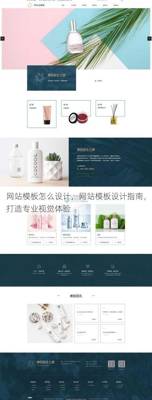 网站模板怎么设计