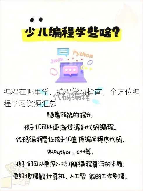 编程在哪里学