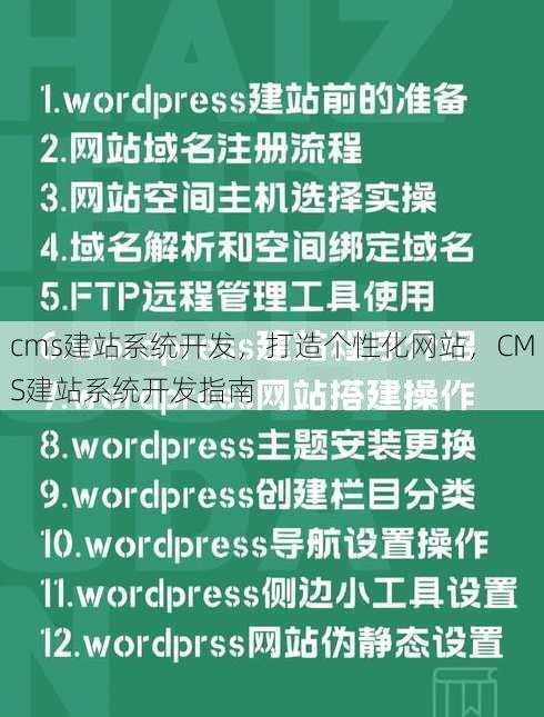 cms建站系统开发