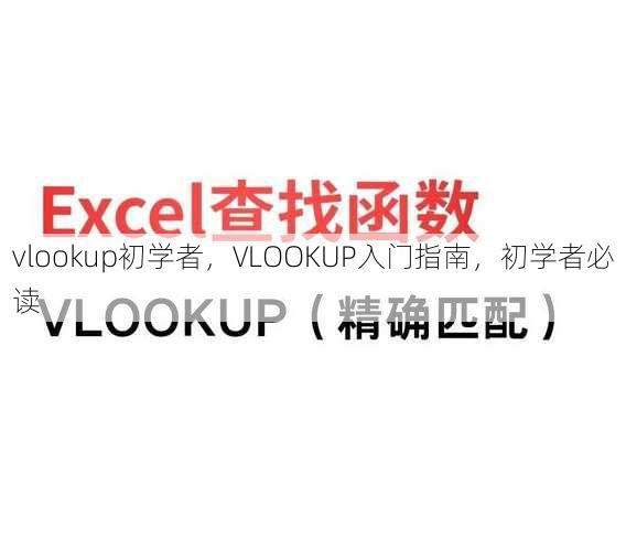 vlookup初学者