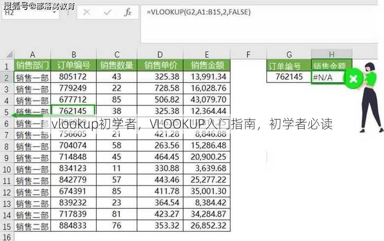 vlookup初学者