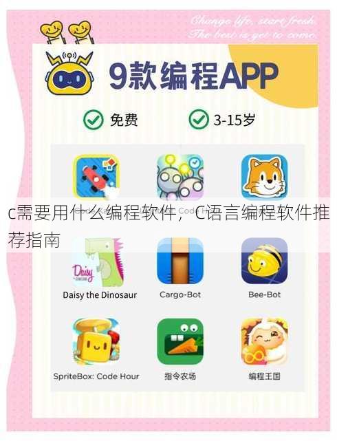 c需要用什么编程软件