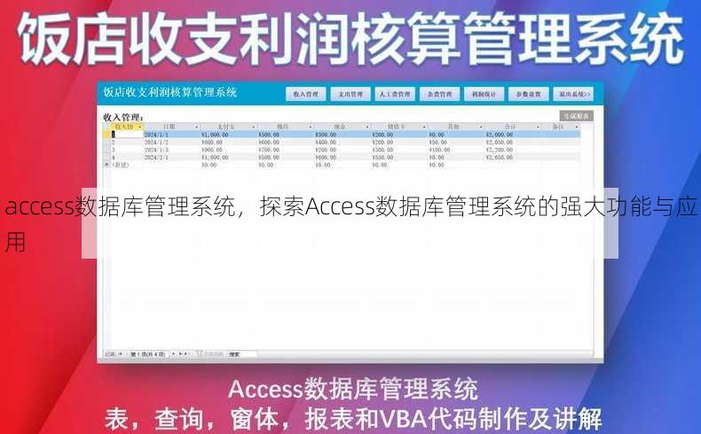 access数据库管理系统