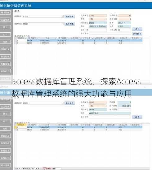 access数据库管理系统