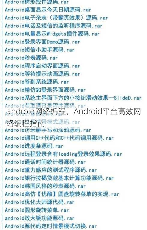 android网络编程