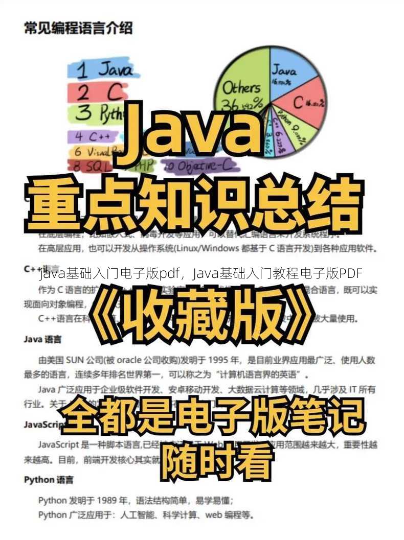 java基础入门电子版pdf
