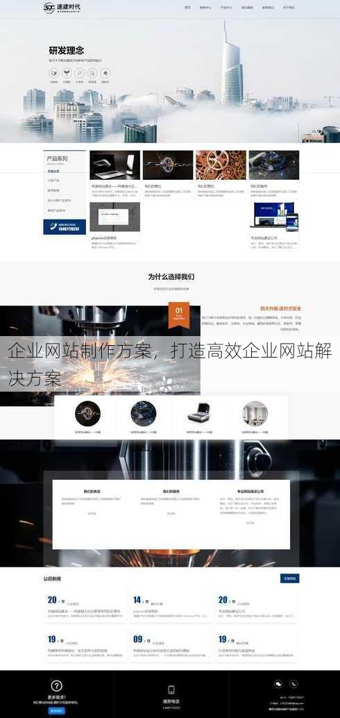 企业网站制作方案