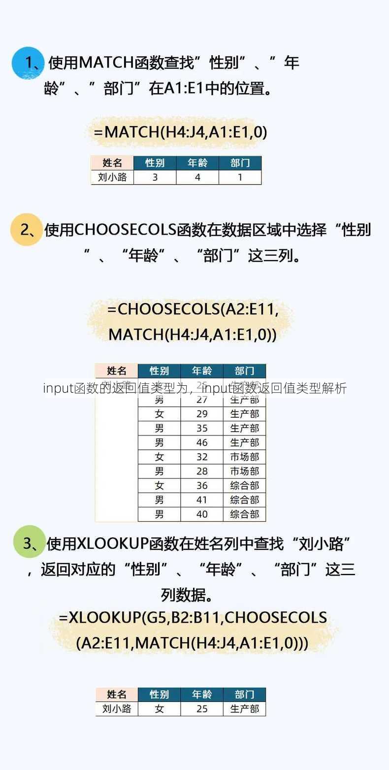 input函数的返回值类型为