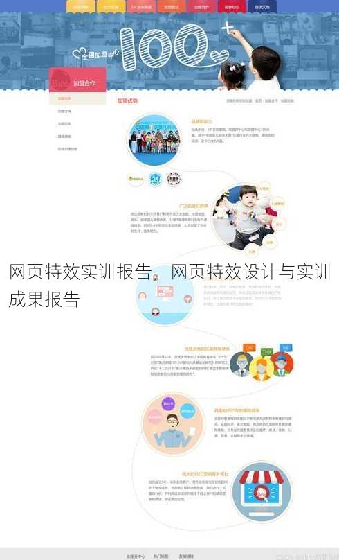 网页特效实训报告