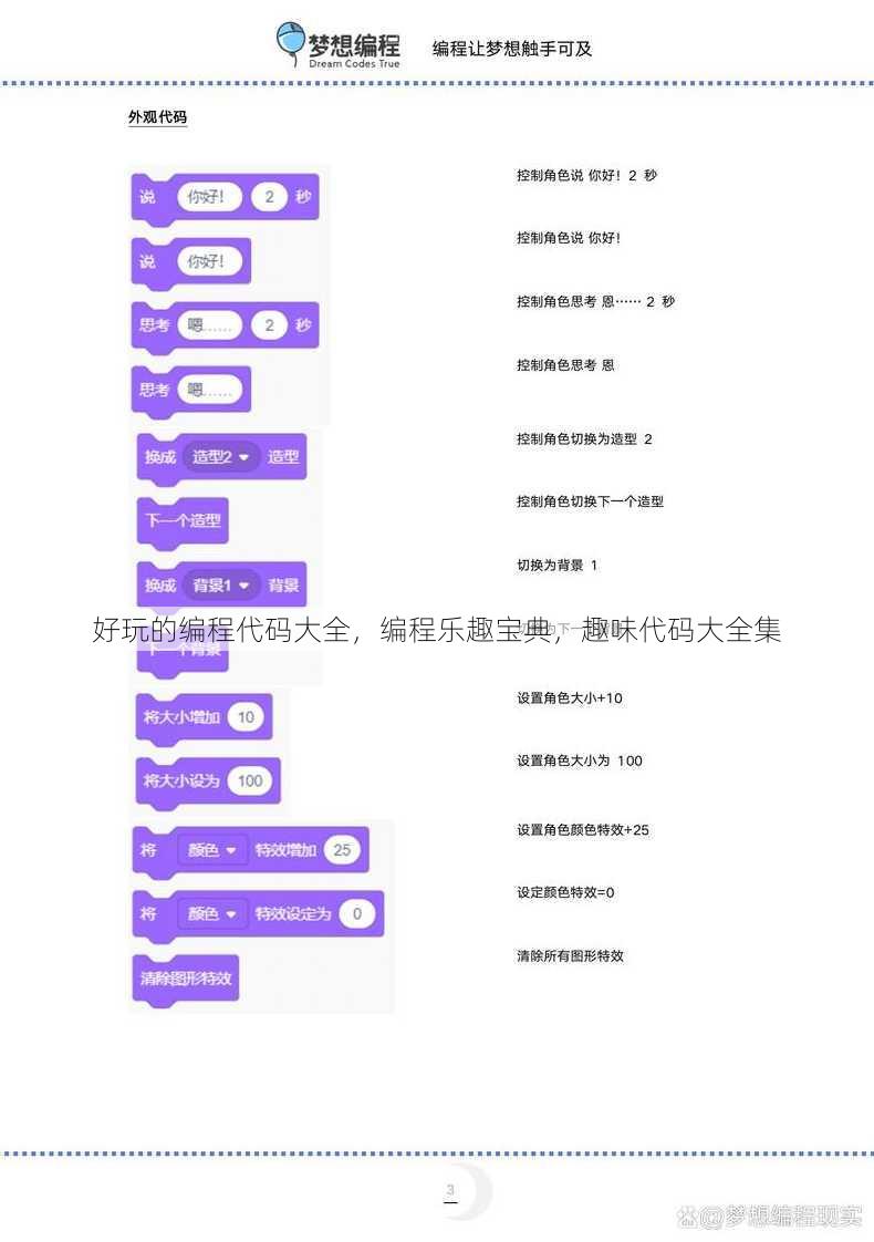 好玩的编程代码大全