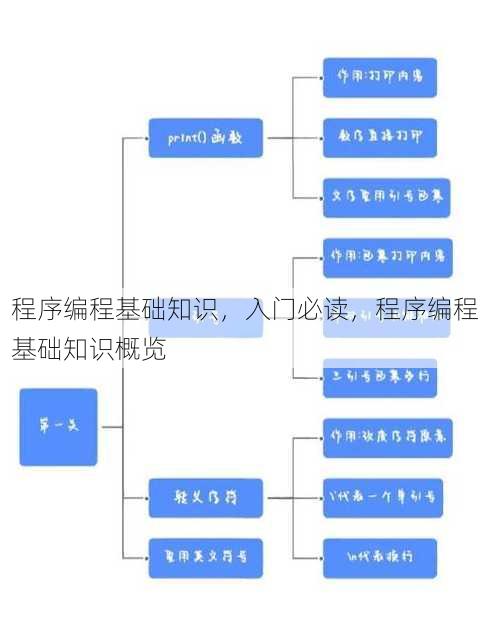 程序编程基础知识