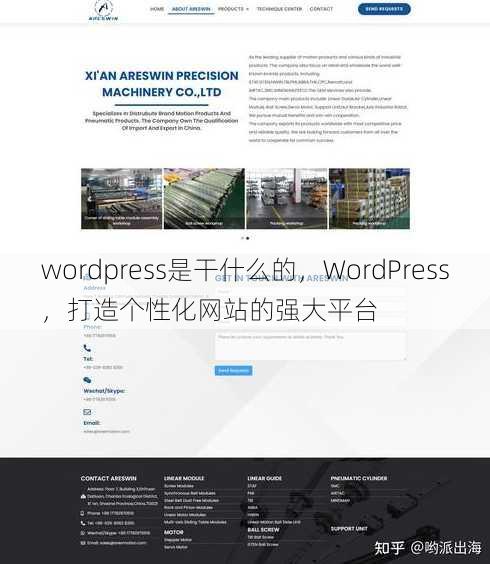 wordpress是干什么的