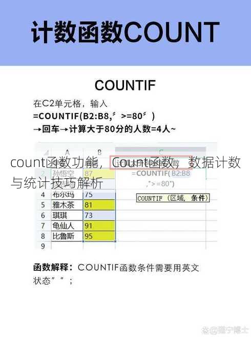 count函数功能