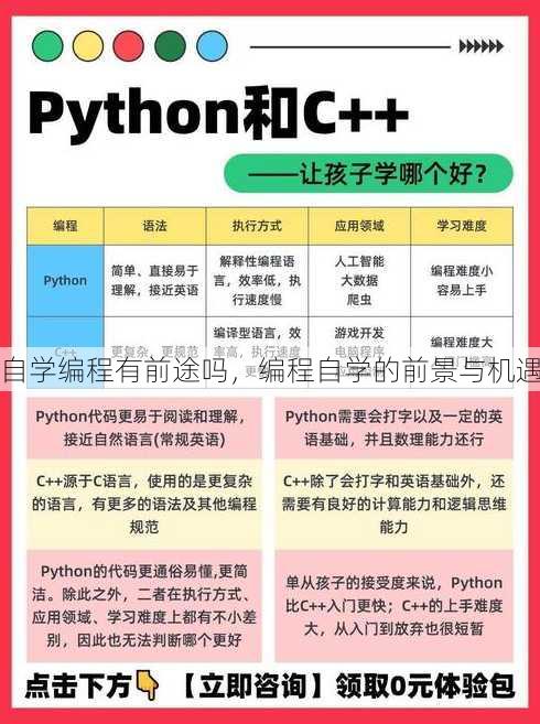 自学编程有前途吗