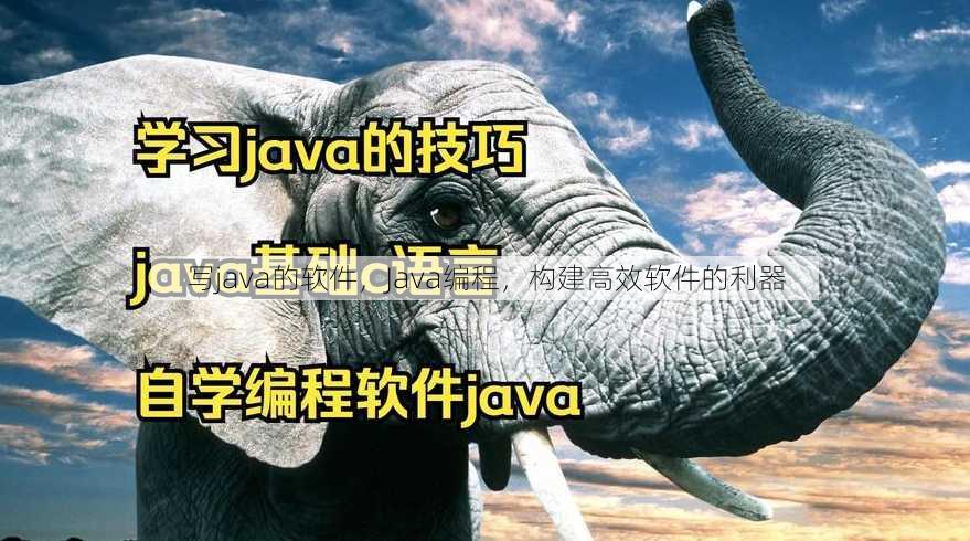 写java的软件