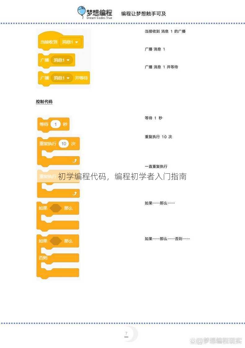 初学编程代码