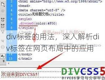 div标签的用法
