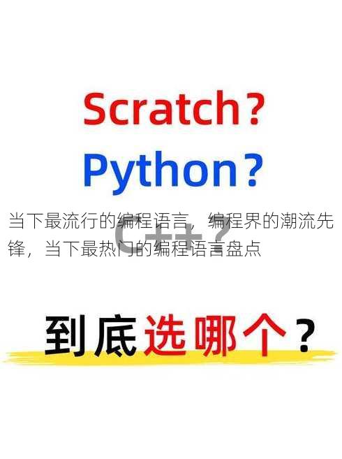 当下最流行的编程语言