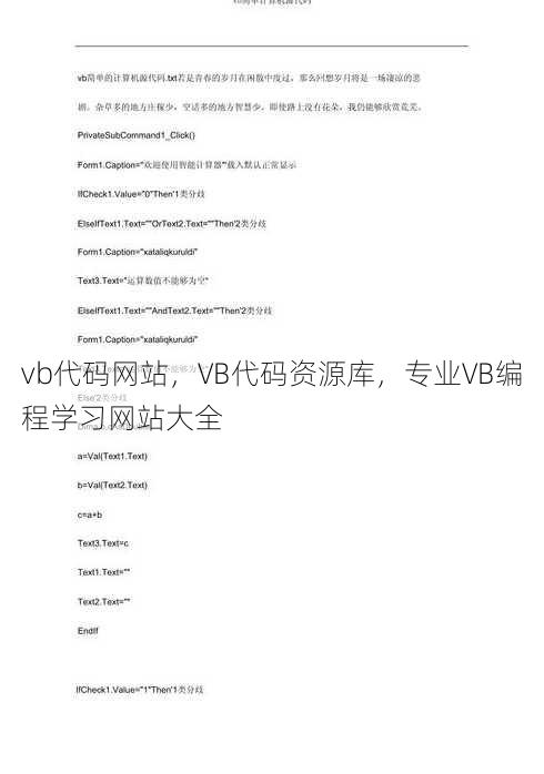 vb代码网站