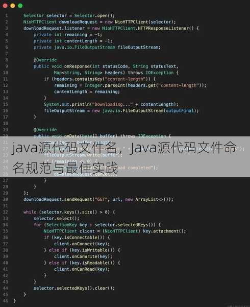 java源代码文件名