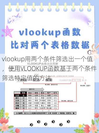 vlookup用两个条件筛选出一个值