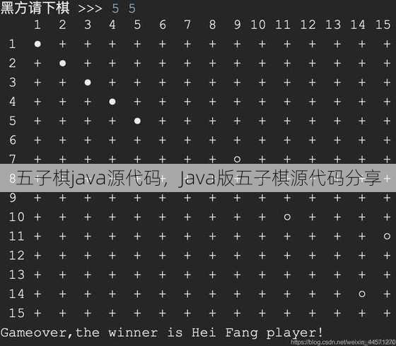 五子棋java源代码