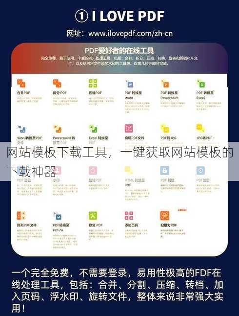 网站模板下载工具