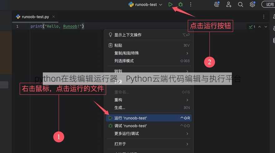 python在线编辑运行器