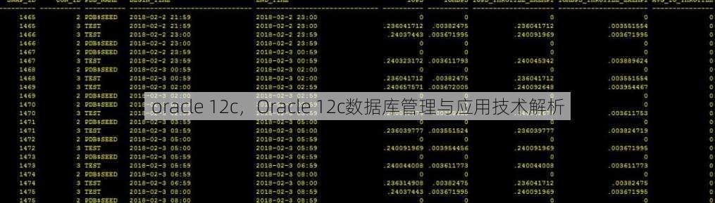 oracle 12c