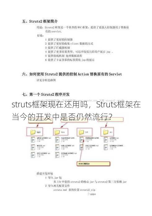 struts框架现在还用吗