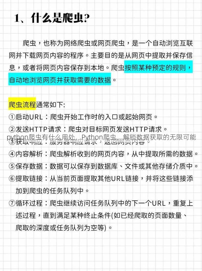 python爬虫有什么用处