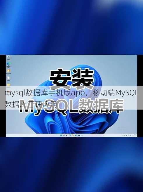 mysql数据库手机版app