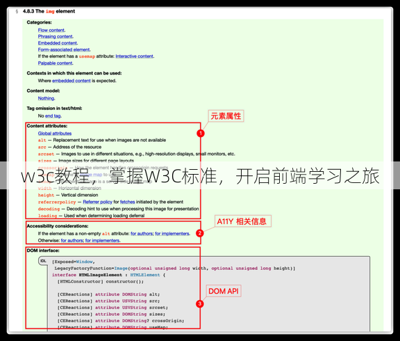 w3c教程