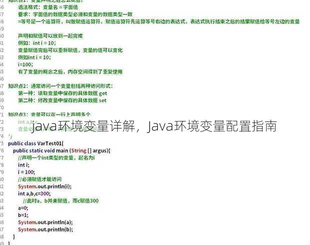 java环境变量详解
