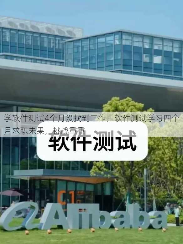 学软件测试4个月没找到工作