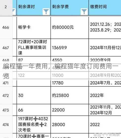 编程猫一年费用