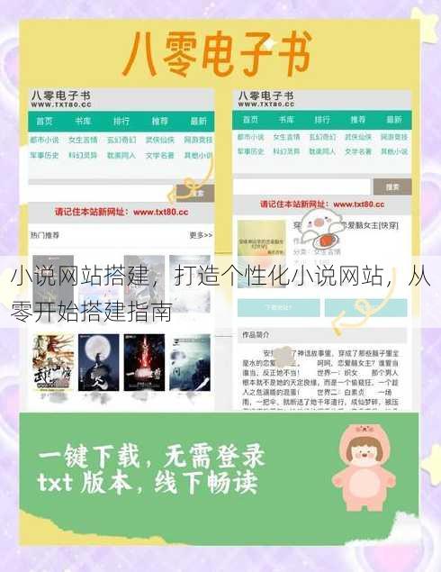小说网站搭建