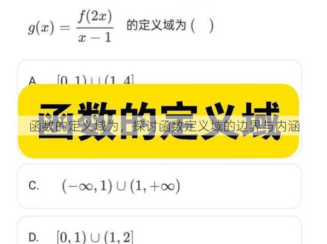 函数的定义域为