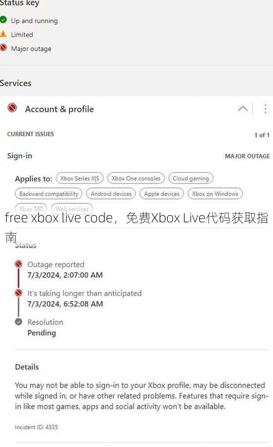 free xbox live code