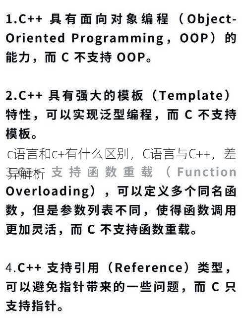 c语言和c+有什么区别