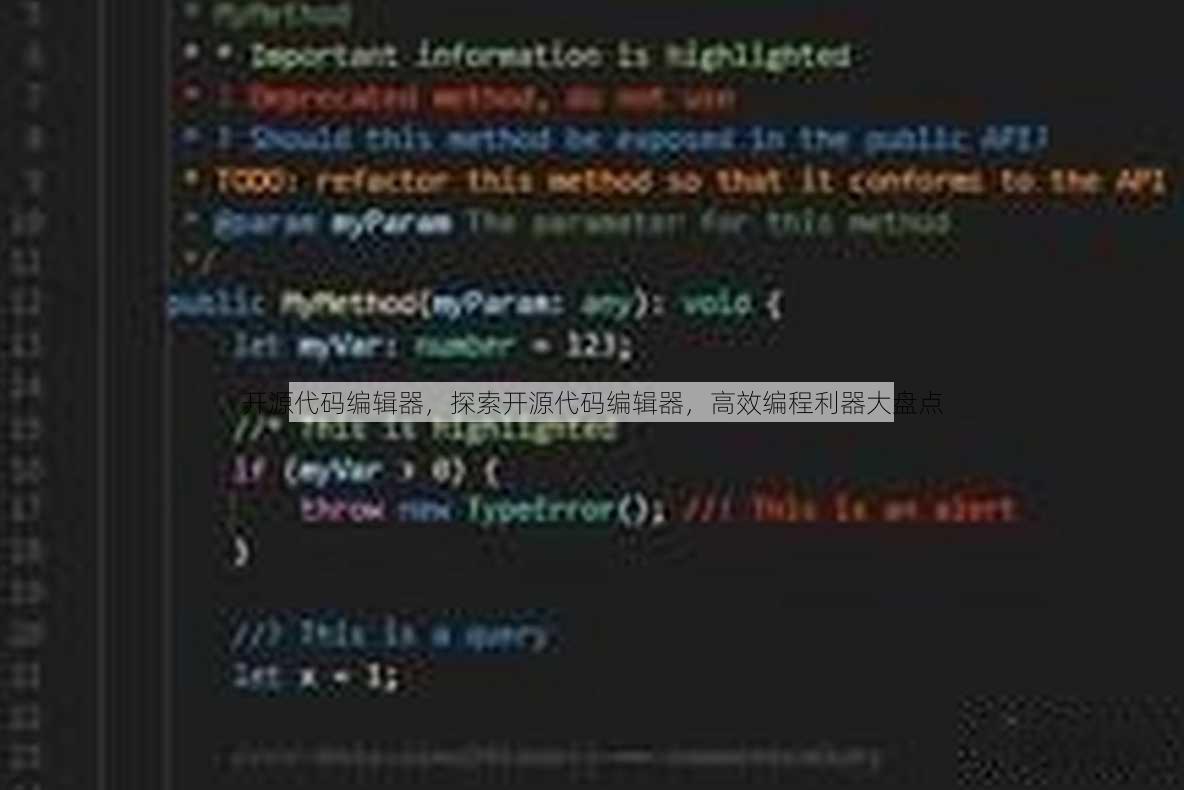开源代码编辑器