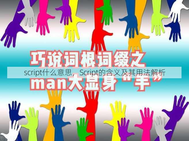 script什么意思
